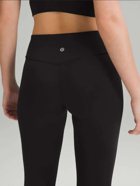 Lululemon Align Low-Rise Pant 25" Sz 6 Black - Picture 2 of 12